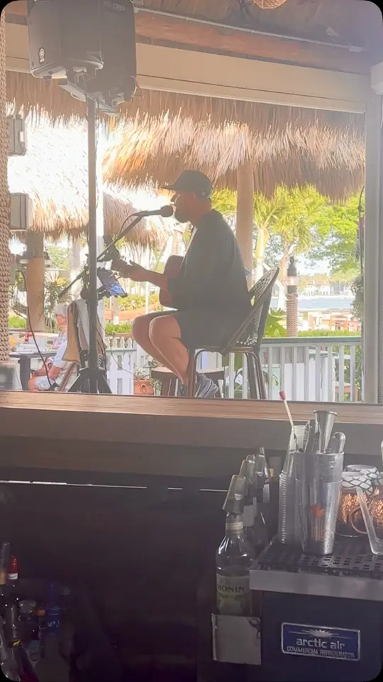E.R. Bradley's Saloon in West Palm Beach showing lunch, wrap, video by Justin Hall on Facebook