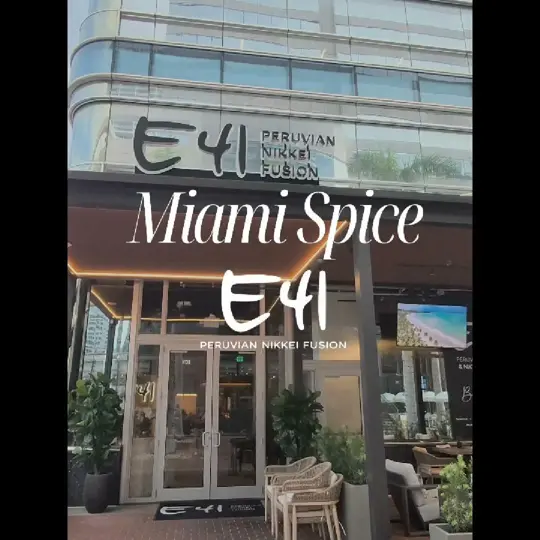 E41 Embarcadero 41 Brickell Miami Fl Brickell in Florida showing review, ceviche, teriyaki entraña roll, short rib ragu, fettuccine with peruvian pesto, lomo saltado, passion fruit cheesecake, pisco sour, video by Brickell Downtown Miami Living on Facebook