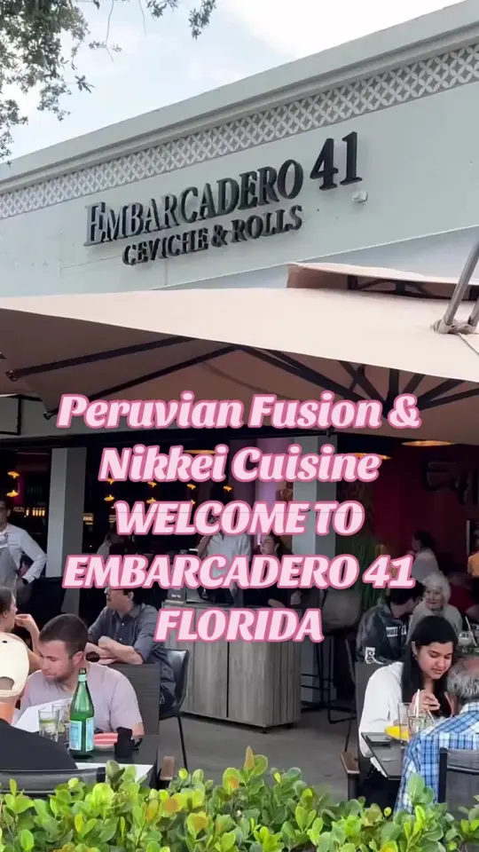 E41 - Embarcadero 41 Sunrise in Sunrise showing restaurant, nikkei cuisine, japanese culinary techniques, peruvian cuisine, indoor seating, outdoor seating, video by lalainboca1 on TikTok