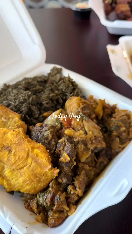 Eagle Caribbean restaurant Haitian cuisine in Lakeland showing restaurant visit, haitian cuisine, video by pambamm25 on TikTok