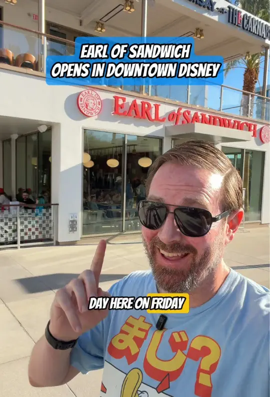 Earl of Sandwich in Lake Buena Vista showing review, visit, video by sometimescastles on TikTok