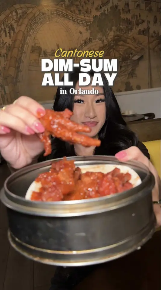  in Florida showing dim sum, roast duck noodle soup, wonton noodles, clay pot rice, sizzling plates, congee, video by binminmunch on TikTok