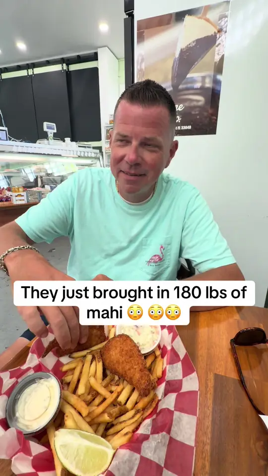 Eaton Street Seafood Market in Key West showing food, mahi, video by keywestshawn on TikTok