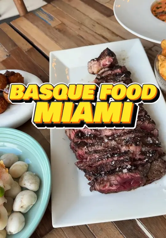Edan Bistro in North Miami showing food, basque food, video by josiaheats on TikTok