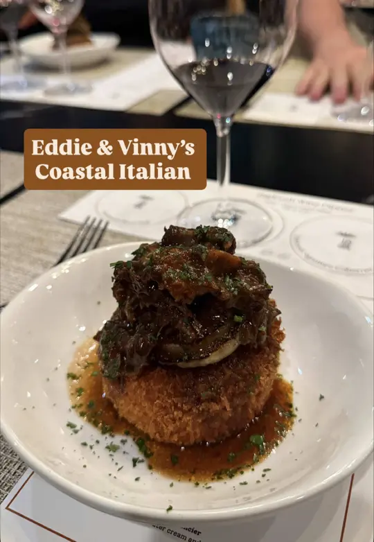  in Florida showing restaurant opening, wine dinner, napa valley wines, food, date night, video by avyana_brie on TikTok