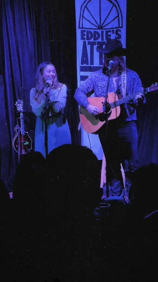 Eddie's Attic in Decatur showing live music, venue visit, video by jessiewilsonmusic on TikTok