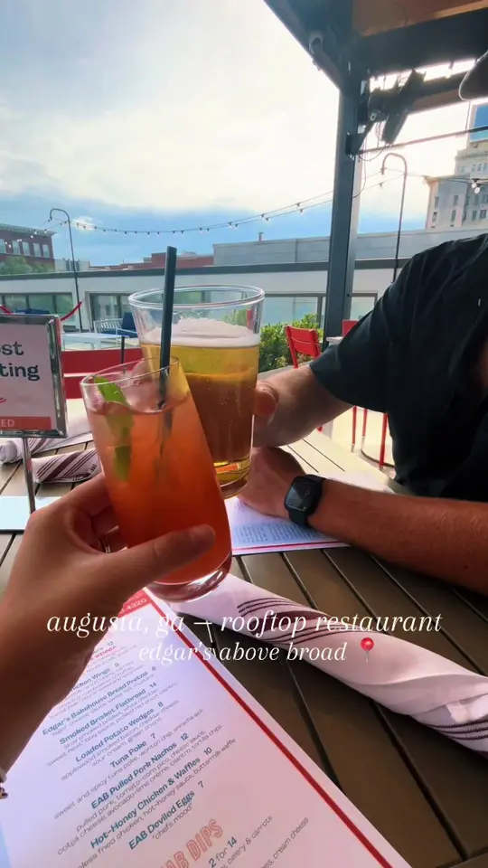 Edgar's Above Broad in Augusta showing atmosphere, visit, video by taylor.thompson17 on TikTok