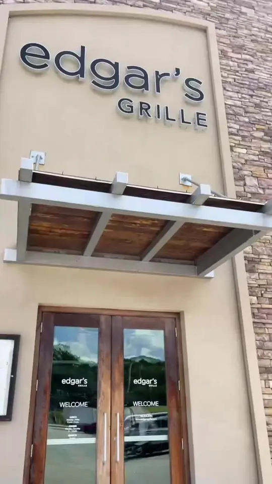 Edgar's Grille in Augusta showing brunch, family visit, food review, video by offiashley on TikTok