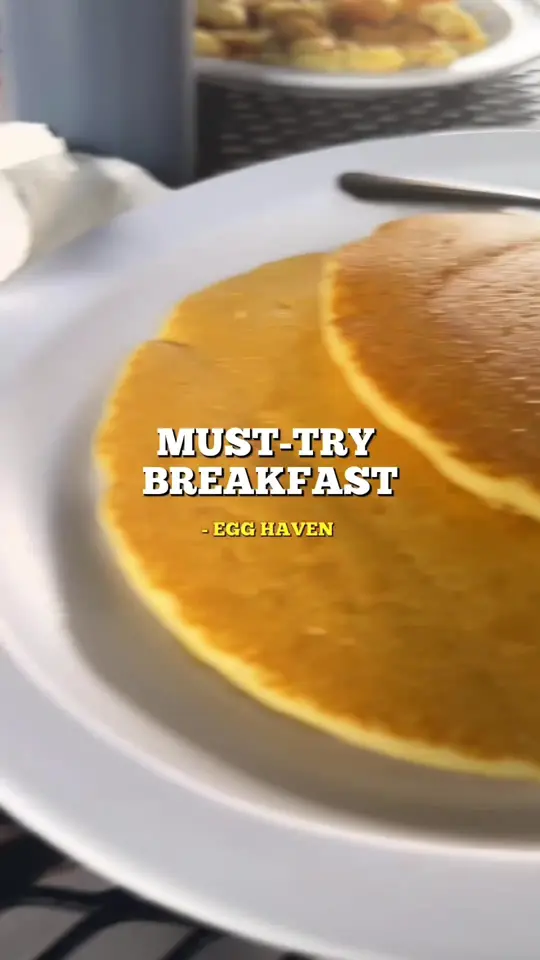 Egg Haven in Winter Haven showing breakfast, food review, video by myanjelmadam on TikTok