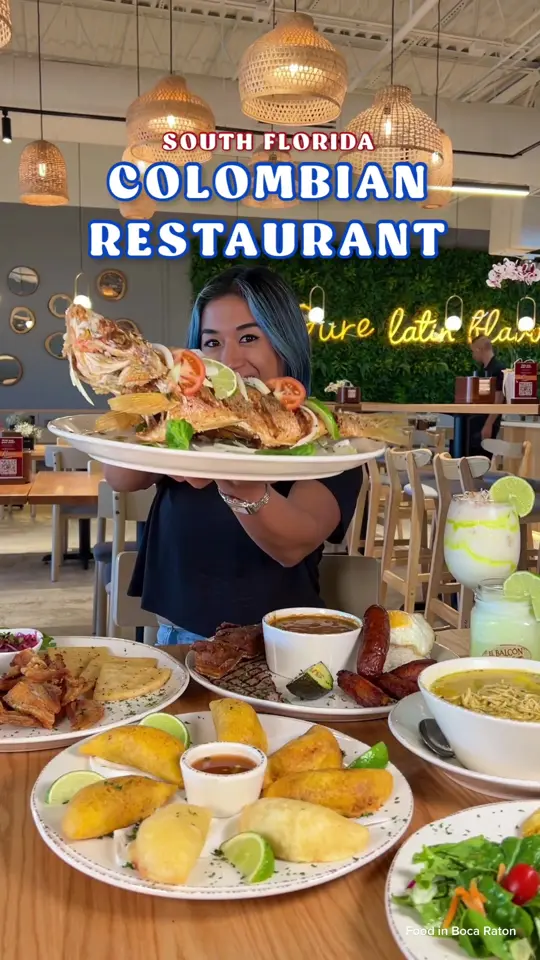 El Balcon De Las Americas in Fort Lauderdale showing restaurant, colombian food, video by explorewithgg on TikTok