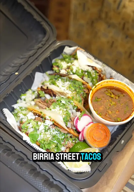 El Burro Loco in Orlando showing food review, birria tacos, mexican food, video by yupryan on TikTok