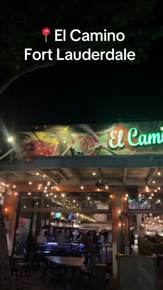El Camino in Fort Lauderdale showing happy hour, tacotuesday, video by mamilynnnn on TikTok