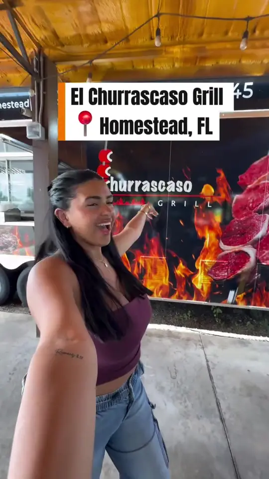 El Churrascaso Grill - Miramar in Miramar showing restaurant, wood fire meats, video by elchurrascasogrill on TikTok