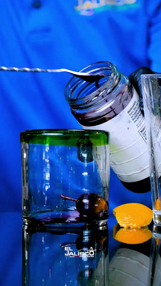 El Jalisco Apalachee Parkway Mexican Restaurant in Tallahassee showing cocktail, mezcal old fashioned, video by El Jalisco Apalachee Parkway Mexican Res on Facebook