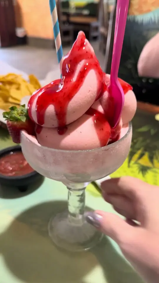 El Maguey Mexican Reataurant in Wrens showing birria tacos, shrimp burrito, margarita ice cream, video by 80s ToyHunter on YouTube