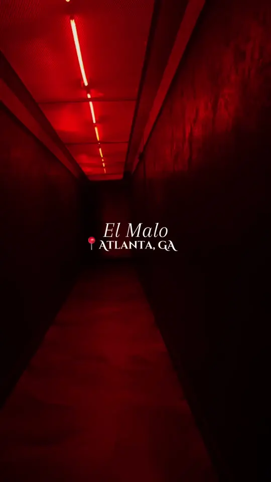 El Malo in Atlanta showing cocktail, speakeasy bar, video by thearianayoung on TikTok