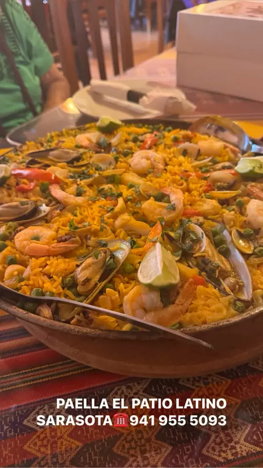 El Patio Latino Peruvian Restaurant in Sarasota showing visit, atmosphere, video by El Patio Latino Sarasota on Facebook