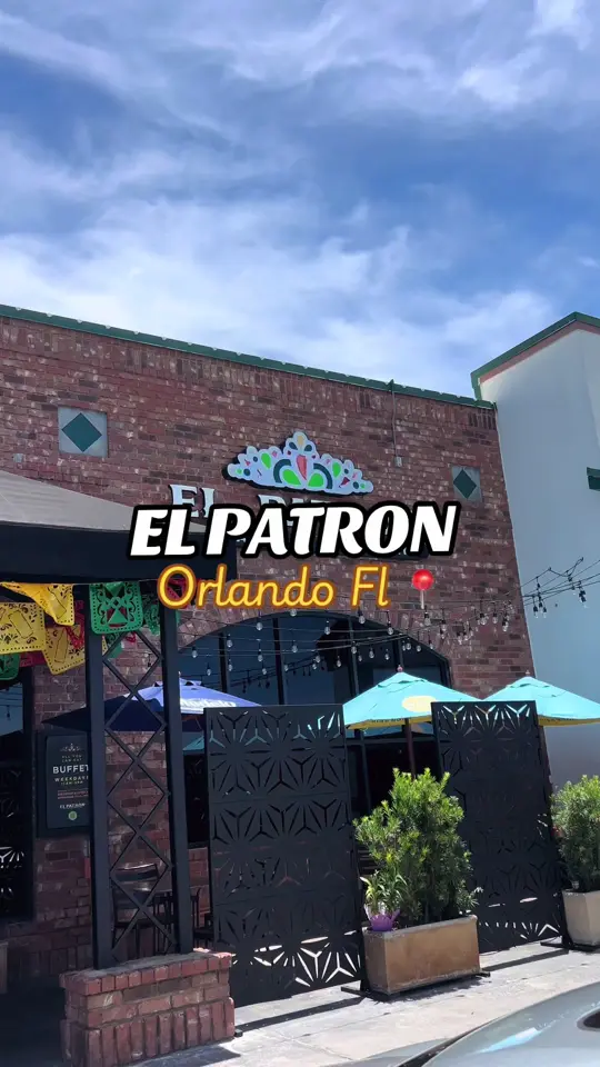 El Patron Restaurante Mexicano in Orlando showing brunch, mexican food, margaritas, mariachi band, desserts, video by hipysterjaz on TikTok