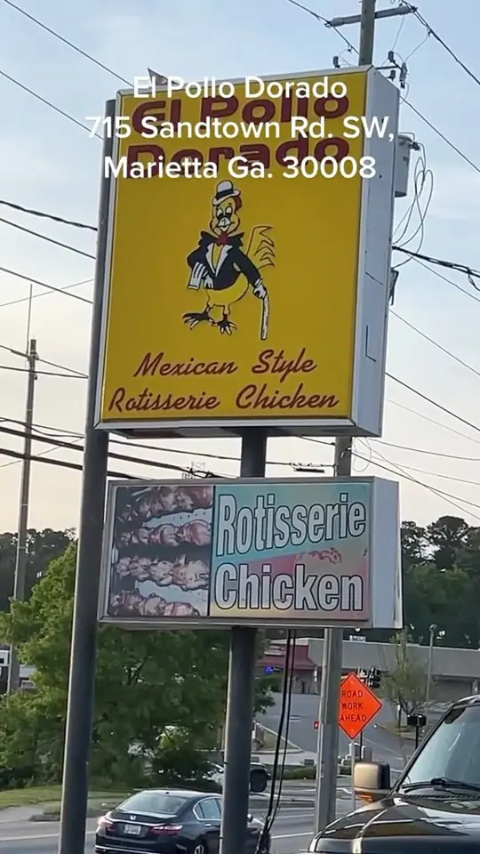 El Pollo Dorado in Marietta showing food review, visit, video by Cooking With Thatown2 on YouTube
