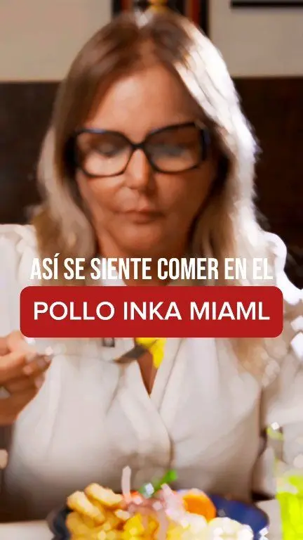El Pollo Inka Miami in Miami showing review, peruvian cuisine, lomo saltado, ceviche, ají amarillo dishes, rotisserie chicken, video by El Pollo Inka Miami on Facebook