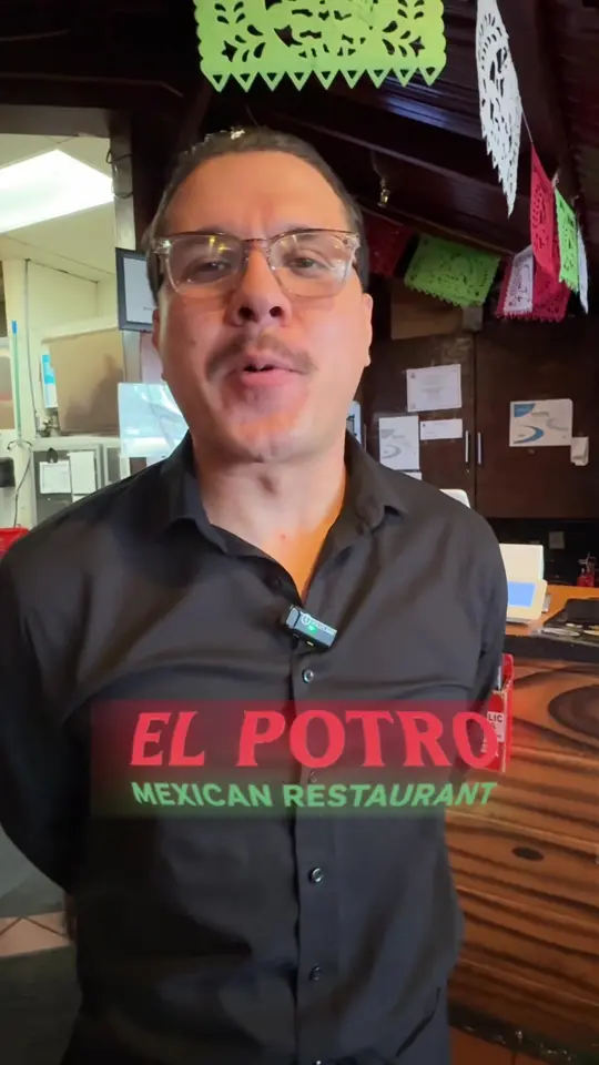 El Potro in Apopka showing restaurant, authentic mexican food, family atmosphere, video by elpotrowinterpark on TikTok