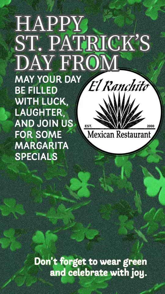 El Ranchito Mexican Restaurant in Villa Rica showing drink, margarita special, video by ranchitovillarica on TikTok