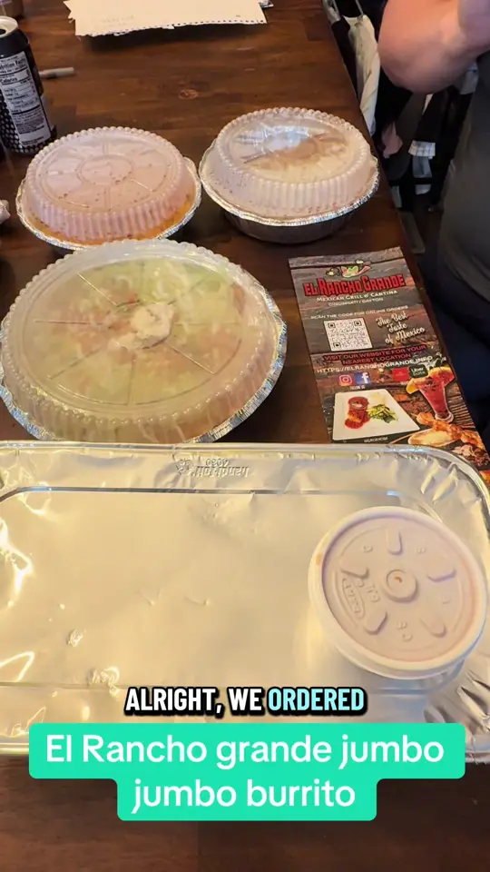 El Rancho Grande Mexican Restaurant Kendall in Miami showing mexican food, burritos, video by grandmapamsgroceryfinds on TikTok