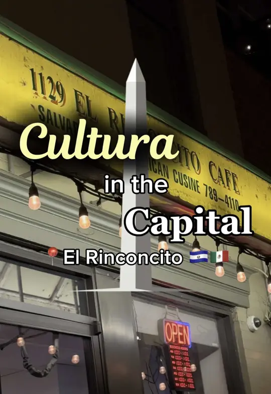 El Rinconcito Latino Kendall in Miami showing restaurant visit, latin-owned business, saladoran food, video by isa.cash on TikTok