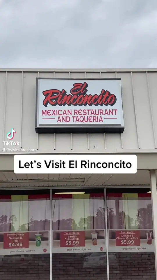El Rinconcito in Statesboro showing visit, tacos, nacho bar, video by Visit Statesboro! on Facebook
