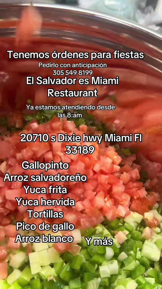 EL SALVADOR EN MIAMI RESTAURANT (Comida Salvadoreña) in Miami showing restaurant, el salvador en miami restaurant, video by elsalvadorenmiamirestaur on TikTok