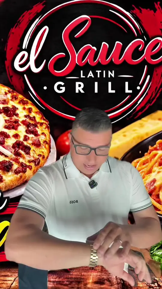El Sauce Latin Grill Cuban Food Truck in Lehigh Acres showing pizza, cuban food, video by elsaucelatingrill on TikTok