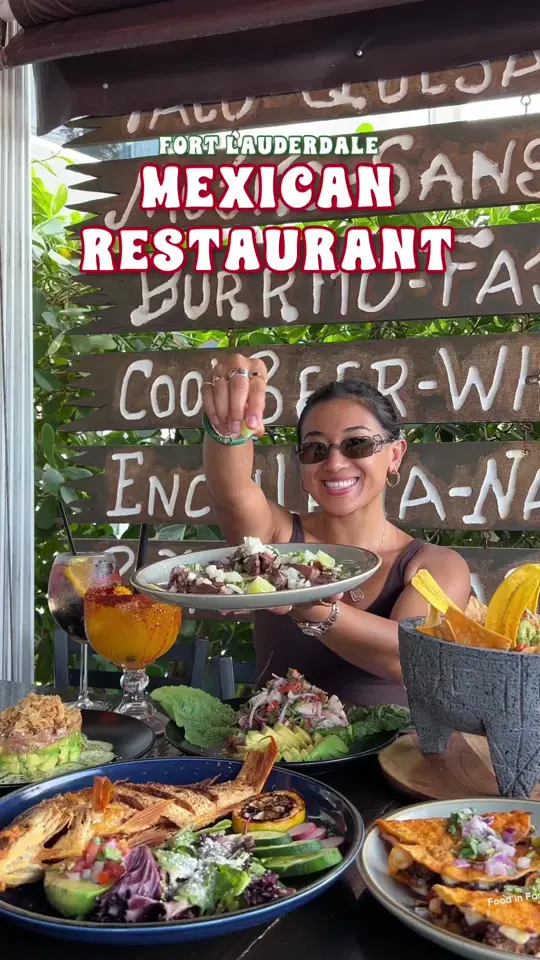  in Florida showing restaurant visit, mexican food, video by explorewithgg on TikTok