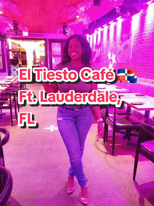 El Tiesto Cafe Fort Lauderdale in Fort Lauderdale showing review, visit, dominican sushi, video by aroseylife on TikTok