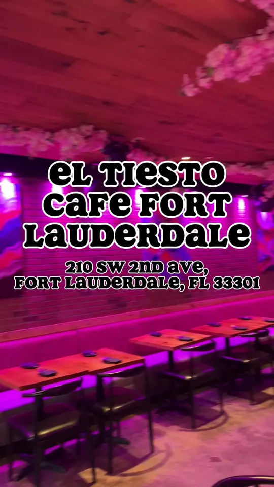 El Tiesto Cafe Fort Lauderdale in Fort Lauderdale showing mofongo, sushi, video by sk8natethefoodie on TikTok