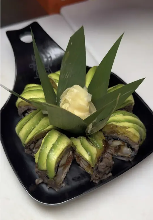 El Tiesto Cafe Miami in Miami showing food, ñoo sushi roll, video by foodyfetish on TikTok