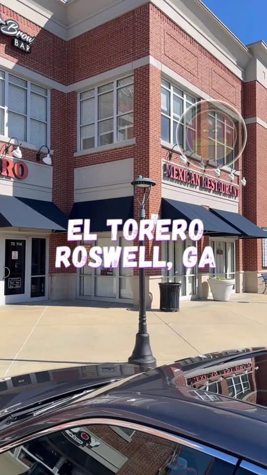 El Torero Mexican Restaurant in Roswell showing review, visit, food, family owned, home cooked, video by jarrettisnotimpressed on TikTok
