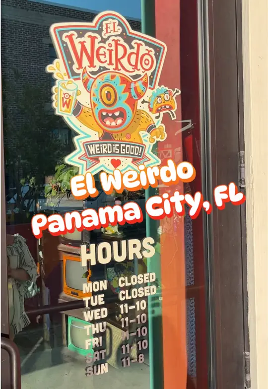 El Weirdo in Panama City showing restaurant visit, food, atmosphere, video by pratherpartyof10 on TikTok