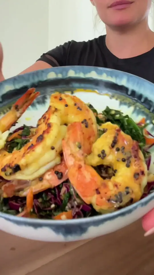 Ela Curry & Cocktails in Palm Beach Gardens showing food, shaved vegetable salad with turmeric-maple vinaigrette, video by daphneoz on TikTok