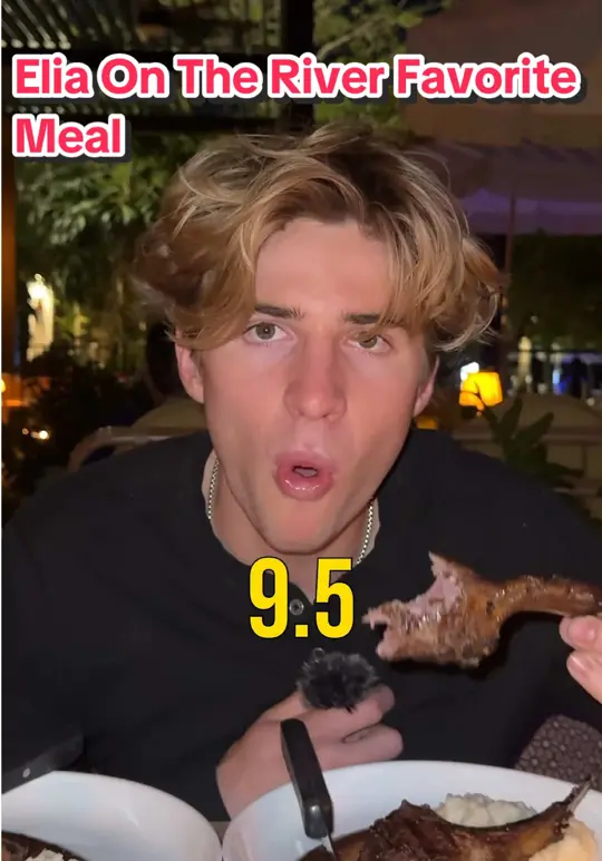 Elia in Miami showing fine dining, meal, visit, video by codypremer on TikTok