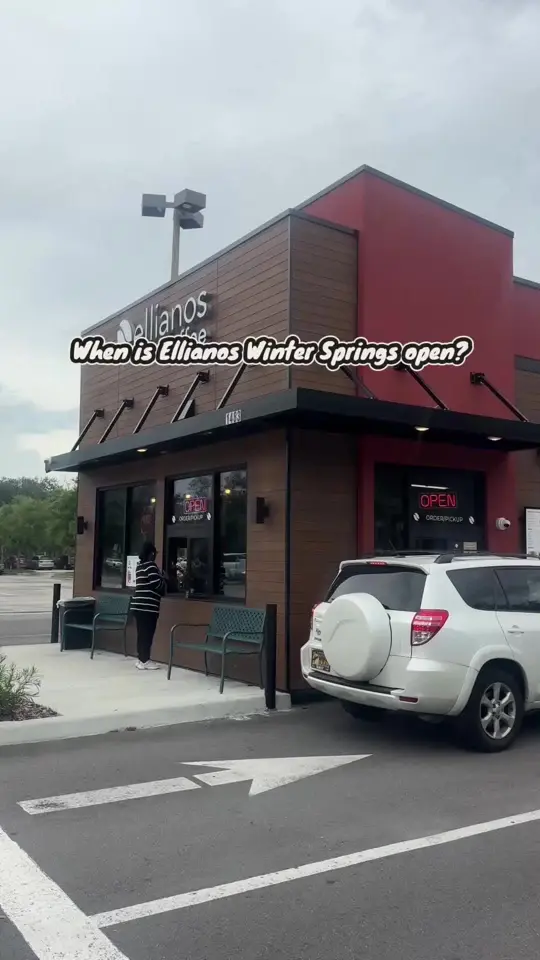 Ellianos Coffee in Alachua showing visit, coffee, video by ellianoswintersprings on TikTok