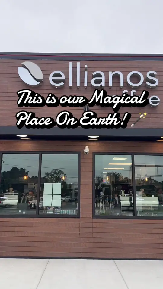 Ellianos Coffee in Chiefland showing visit, coffee, video by ellianos.coffee.j on TikTok