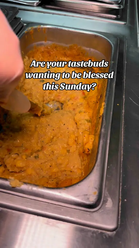 Ellie Lou's Brews & BBQ in Winter Garden showing food, gospel grits, video by Ellie Lou's Brews & BBQ - Clermont on Facebook