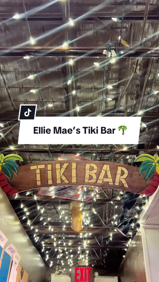 Ellie Mae's Tiki Bar on TikTok, video by mzhungryrva