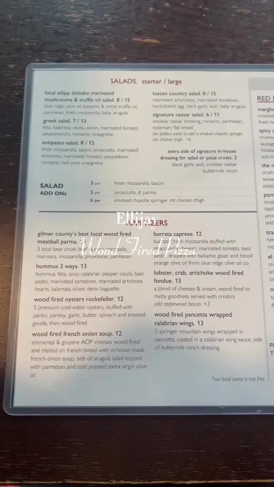Ellijay Wood Fired Pizza in Ellijay showing pizza, authentic old world pizza, video by wander.ellijay on TikTok