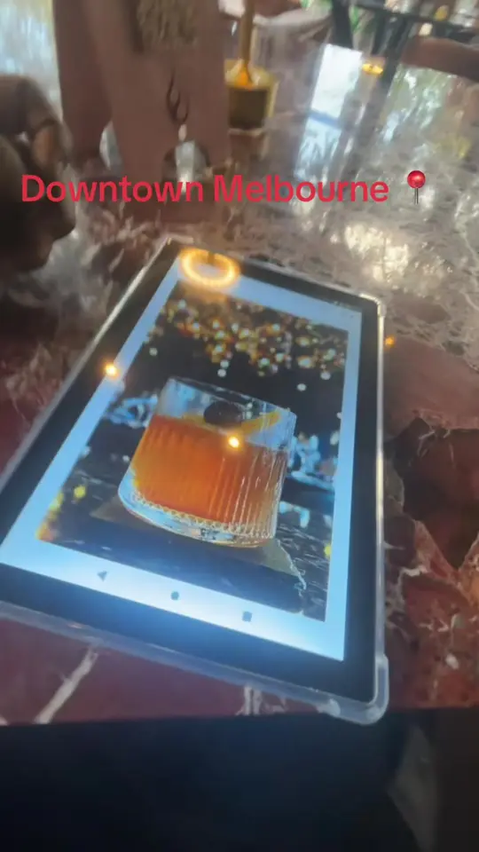 Ember & Oak in Melbourne showing happy hour, video by zlatadubois on TikTok
