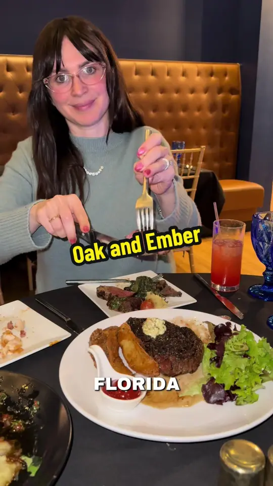 Ember in Orlando showing review, visit, video by miriamezagui on TikTok