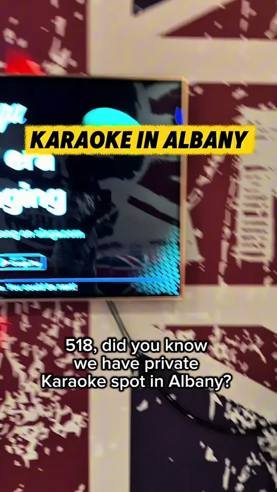 Encore Lounge in Albany showing karaoke, venue visit, video by 518.local.finds on TikTok