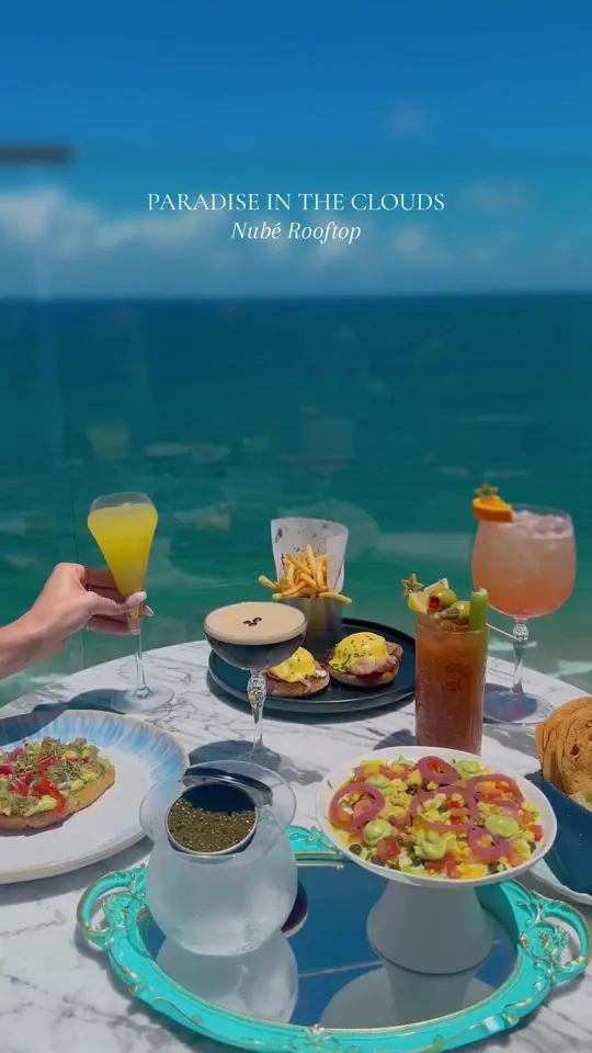 Escape Rooftop in Fort Lauderdale showing cocktail, rooftop bar, oceanviews, video by nuberooftop on TikTok