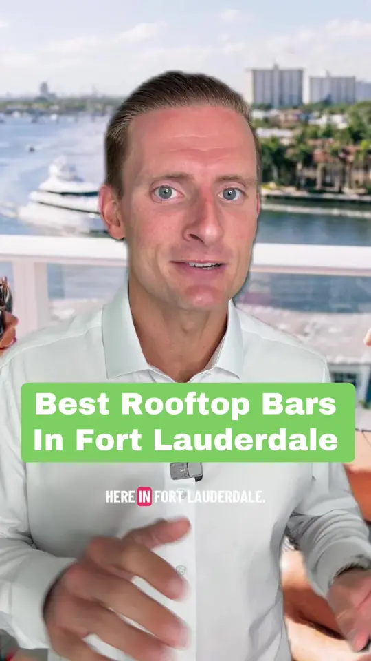 Escape Rooftop in Fort Lauderdale showing rooftop bar, review, visit, video by theqb11 on TikTok