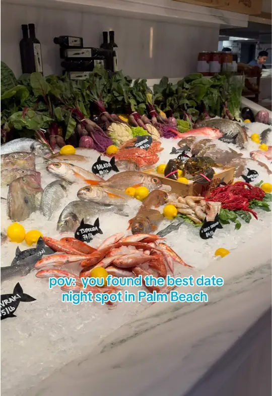 estiatorio Milos West Palm Beach on TikTok, video by lalainboca1